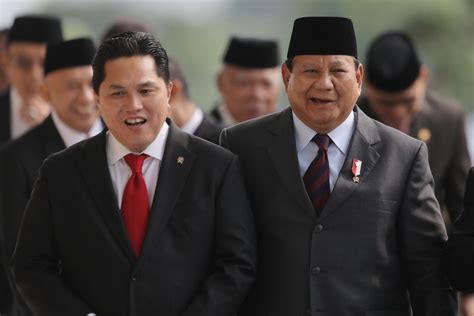 prabowo subianto erick thohir